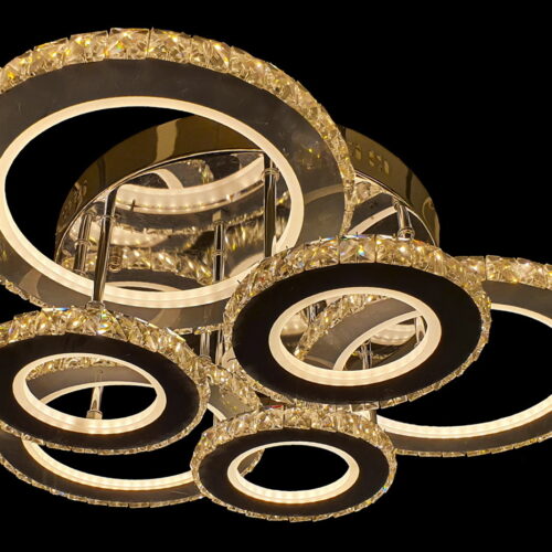 Хрустальная люстра Ring Roof 3+3