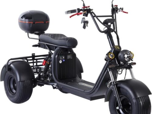 Трехколесный электроскутер Citycoco GT X7 pro