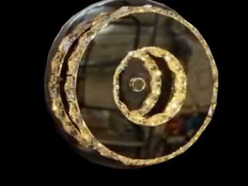 Светодиодное хрустальное бра Ring