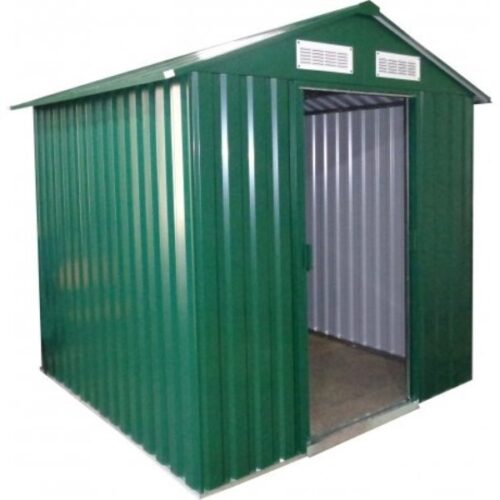 Металлический сарай GreenStorage Арчер B зелёный