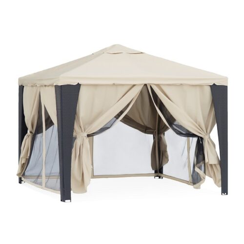 Шатер Green Glade 3176, со стенками и москитной сеткой, 3 х 3 х 2.5 м