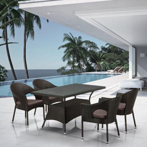 Комплект мебели T198D/Y97B-W53 4Pcs Brown