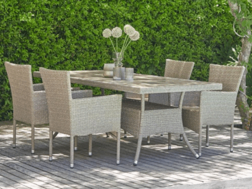Комплект мебели из иск. ротанга AM-196/T196 Beige 4Pcs