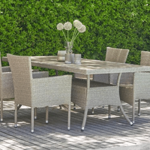 Комплект мебели из иск. ротанга AM-196/T196 Beige 4Pcs
