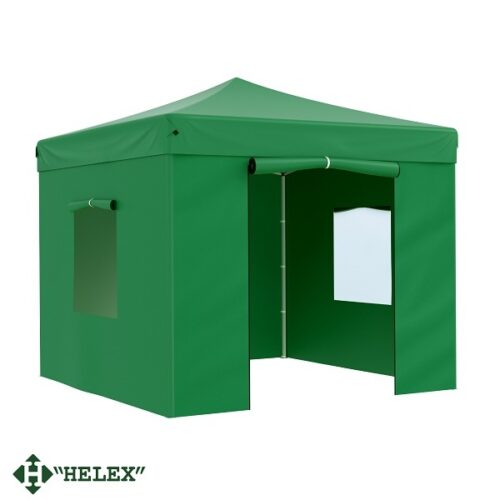 Тент-шатер садовый быстро сборный Helex 4331 3x3х3м полиэстер зеленый