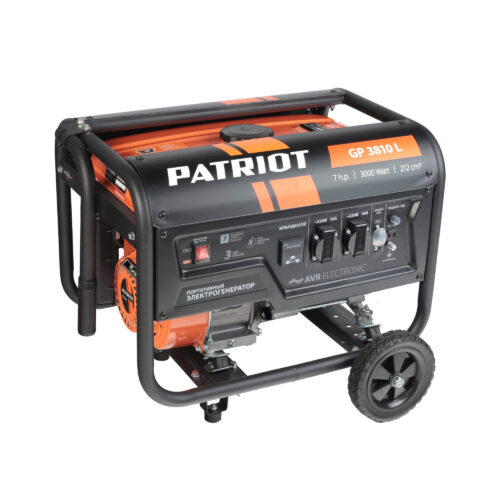 Бензиновый генератор PATRIOT GP 3810L (3000 Вт)