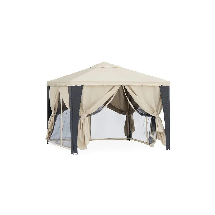 Шатер Green Glade 3176, со стенками и москитной сеткой, 3 х 3 х 2.5 м