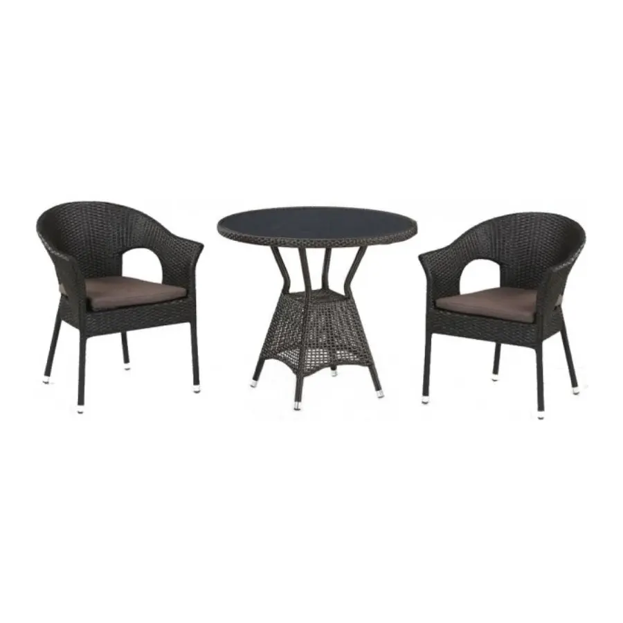 Обеденный комплект T707ANS/Y350-W53 2Pcs Brown