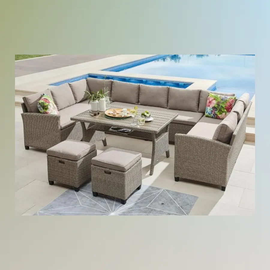 Комплект плетеной мебели AFM-370B Beige