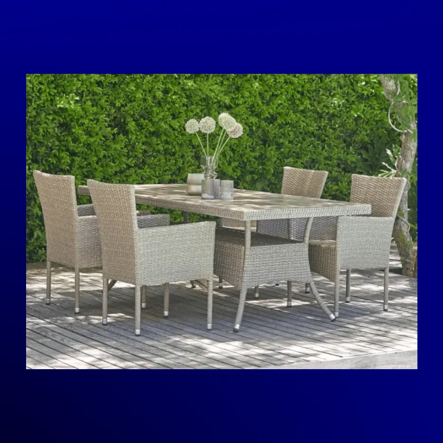 Комплект мебели из иск. ротанга AM-196/T196 Beige 4Pcs